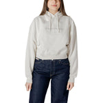 Calvin Klein Jeans Cream Cotton Hoody CA-16506000143-IT40|S