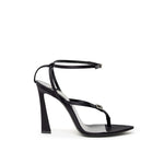 Saint Laurent Black Leather E Raso Sandal 1728,67397976224,Black,EU38.5/US8,New with tags,Saint Laurent,Sandals - Women - Shoes,Shoes,Women,Women - Shoes Saint Laurent SA-8772676-EU38.5/US8.5
