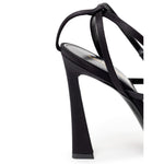 Saint Laurent Black Leather E Raso Sandal 1728,67397976224,Black,EU38.5/US8,New with tags,Saint Laurent,Sandals - Women - Shoes,Shoes,Women,Women - Shoes Saint Laurent SA-8772676-EU38.5/US8.5