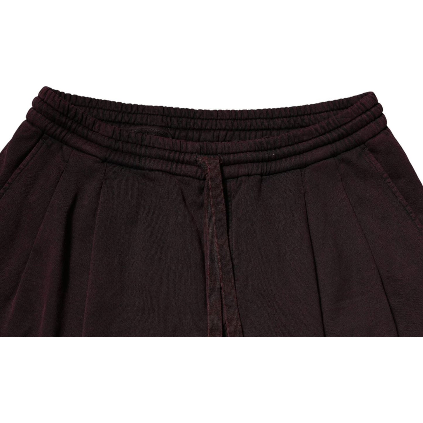 Dolce & Gabbana Dark Violet Cotton Cargo Jogger Pants