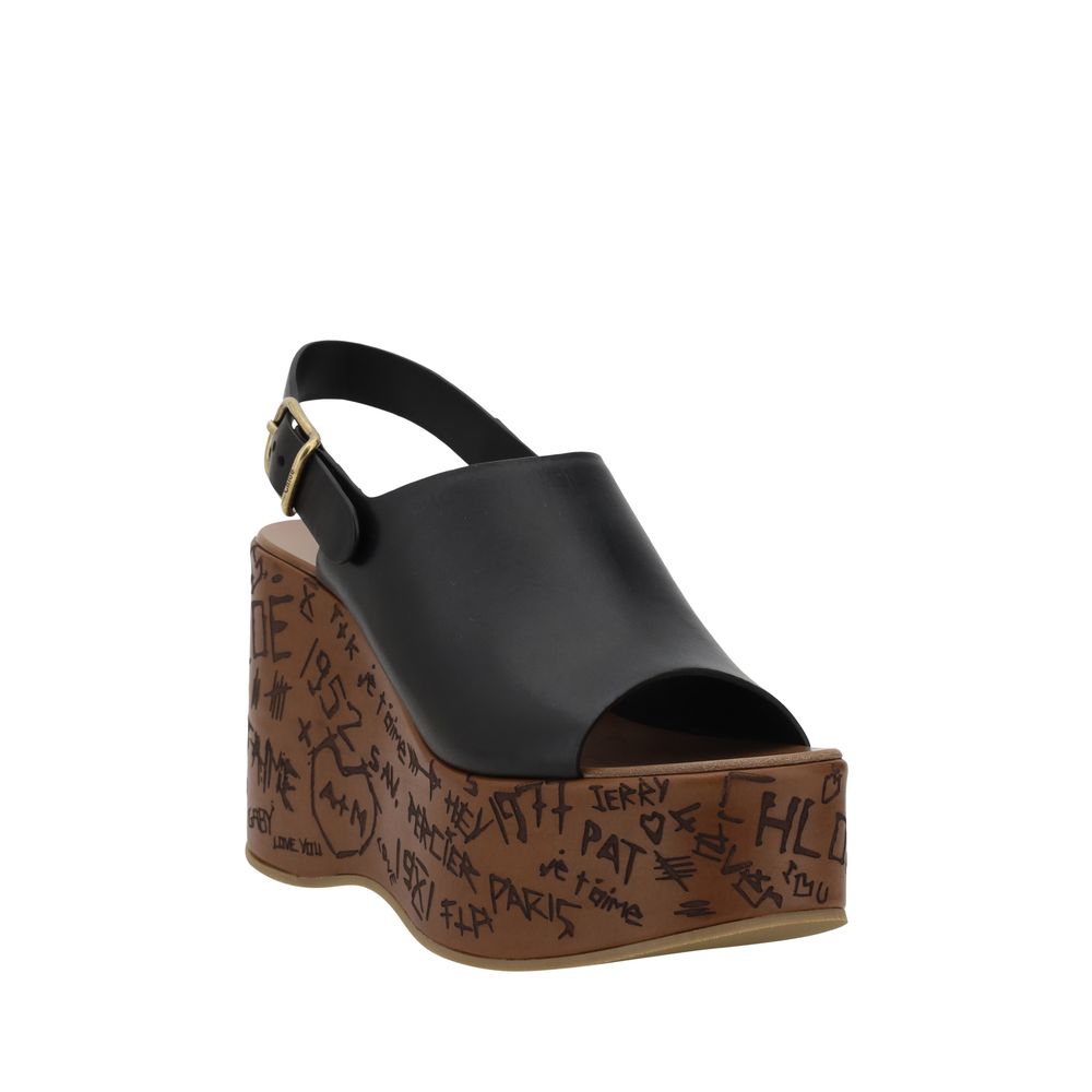 Chloé Maxime Sandals Chloé Dark Slate Gray