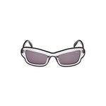 Emilio Pucci Gray Haircalf Sunglasses 1728,67434610848,Emilio Pucci,Gray,New with tags,Sunglasses,Sunglasses for Women - Sunglasses,Women Emilio Pucci EPEP02195220AAC