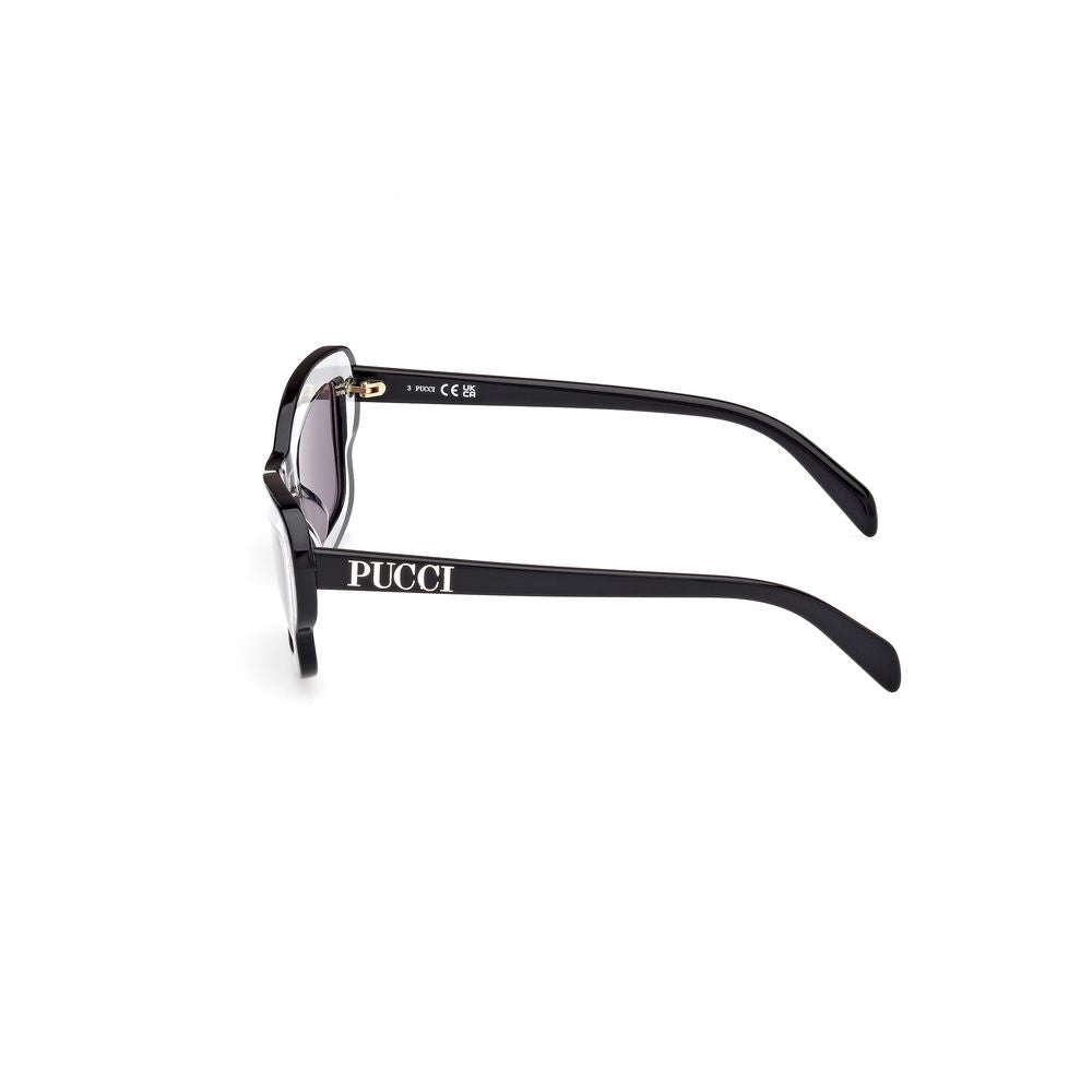 Emilio Pucci Gray Haircalf Sunglasses 1728,67434610848,Emilio Pucci,Gray,New with tags,Sunglasses,Sunglasses for Women - Sunglasses,Women Emilio Pucci EPEP02195220AAC