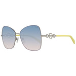 Emilio Pucci Gray Metal Sunglasses 1728,67434610848,Emilio Pucci,Gray,New with tags,Sunglasses,Sunglasses for Women - Sunglasses,Women Emilio Pucci EPEP01475920WAC