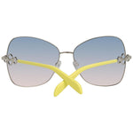 Emilio Pucci Gray Metal Sunglasses 1728,67434610848,Emilio Pucci,Gray,New with tags,Sunglasses,Sunglasses for Women - Sunglasses,Women Emilio Pucci EPEP01475920WAC