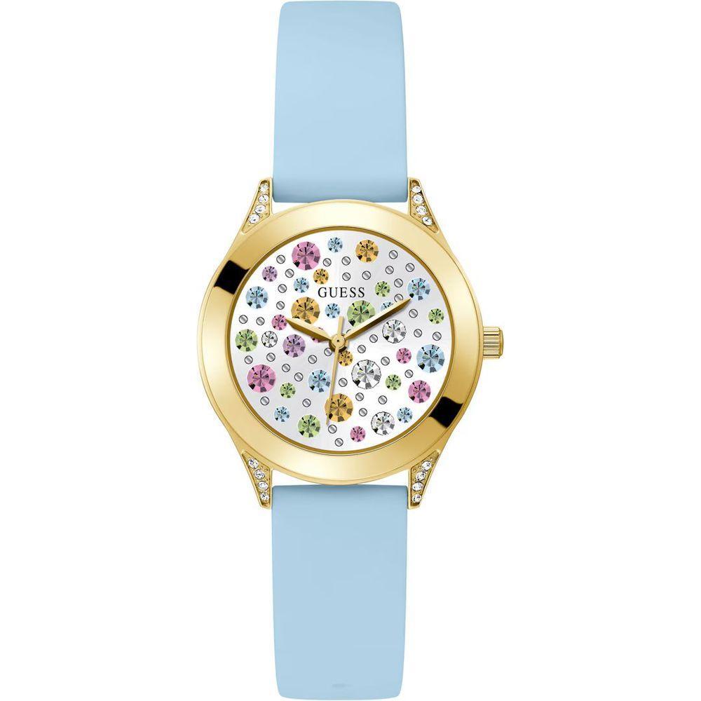 Guess Blue Synthetic Watch 1728,67434610848,Blue,Guess,New with tags,Watches,Watches for Women - Watches,Women Guess GUGW0678L1AC