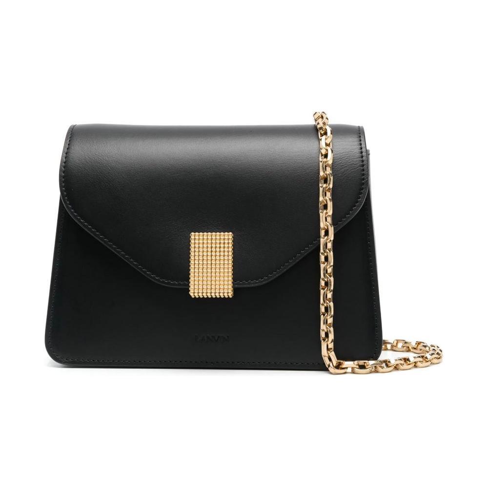 Lanvin Black Leather Handbag LA-14925
