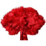 Dolce & Gabbana Red Alpaca Fur Women Neck Warmer Winter Scarf