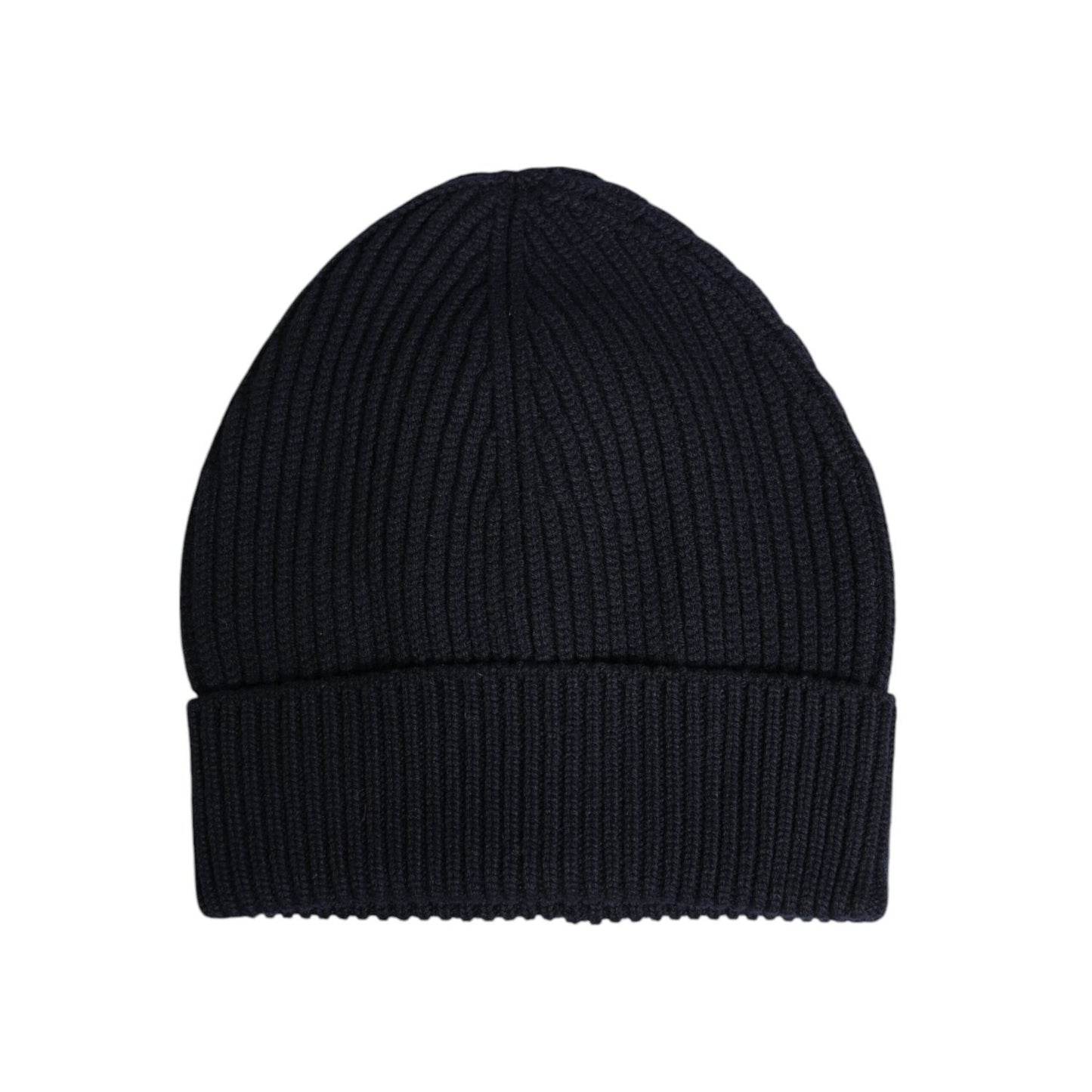 Dolce & Gabbana Black Cashmere Knitted Winter Beanie Hat HAT9735