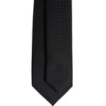 Dolce & Gabbana Black Circles Silk Adjustable Necktie Tie KRA3456