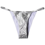 Dolce & Gabbana Silver Polyester Beachwear Bikini Bottom Swimwear 1728,67345645728,Clothing,Dolce & Gabbana,IT3 | M,Material: 96% Polyester 4% Elastane,New with tags,Silver,Swimwear - Women - Clothing,Women,Women - Clothing Dolce & Gabbana BIK1946-3