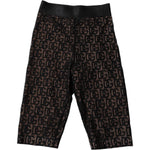 Dolce & Gabbana Black Logo Monogram Cropped Tights Underwear BIK1962-2