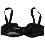 Dolce & Gabbana Black Silk Stretch Balconette Brassiere Underwear BIK1994-2