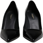 Dolce & Gabbana Black Patent Leather High Heels Pumps Shoes
