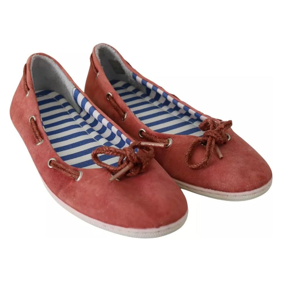 Pantofola D'Oro Scarlet Red Blue Stripe Flat Slip-On Shoes 1728,67345645728,EU39/US8.5,EU40/US9.5,Flat Shoes - Women - Shoes,Material: Fabric,Pantofola D'Oro,Preowned / Defect,Red,Shoes,Women,Women - Shoes Pantofola D'Oro LA8322-39