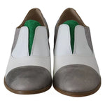 EBARRITO Multicolor Leather Slip-on Loafers Shoes 1728,67345645728,EBARRITO,EU40/US9.5,Flat Shoes - Women - Shoes,Material: Leather,Multicolor,Preowned / Defect,Shoes,Women,Women - Shoes EBARRITO LA8416-40