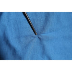 Dolce & Gabbana Blue Cashmere Crown V-neck Pullover Sweater