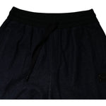 Dolce & Gabbana Black Jacquard Jogger Men Sweatpants Pants