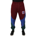 Dolce & Gabbana Multicolor Cotton Men Jogger Sweatpants Pants