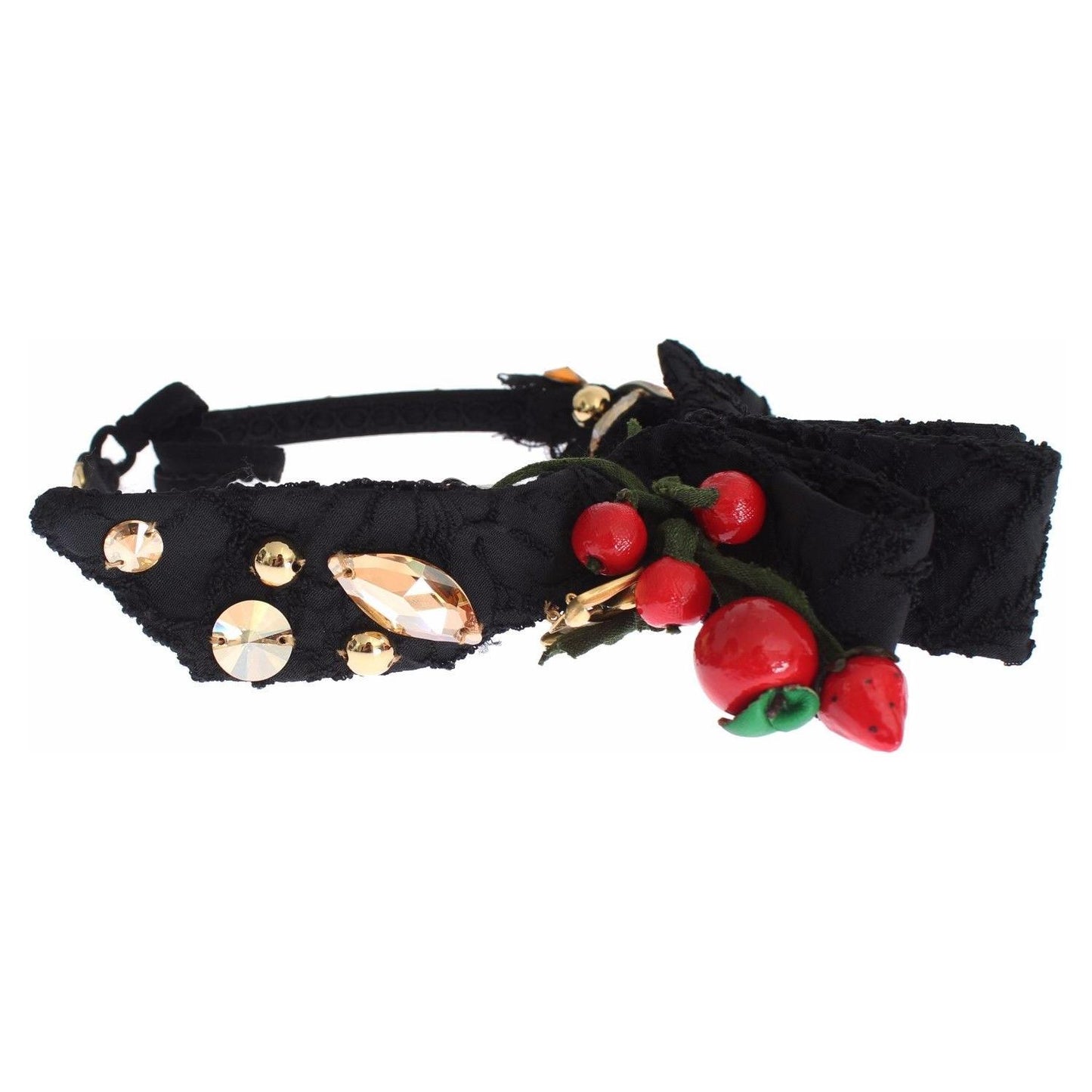 Dolce & Gabbana Exquisite Crystal Berry Diadem Headband Tiara Dolce & Gabbana Dark Salmon
