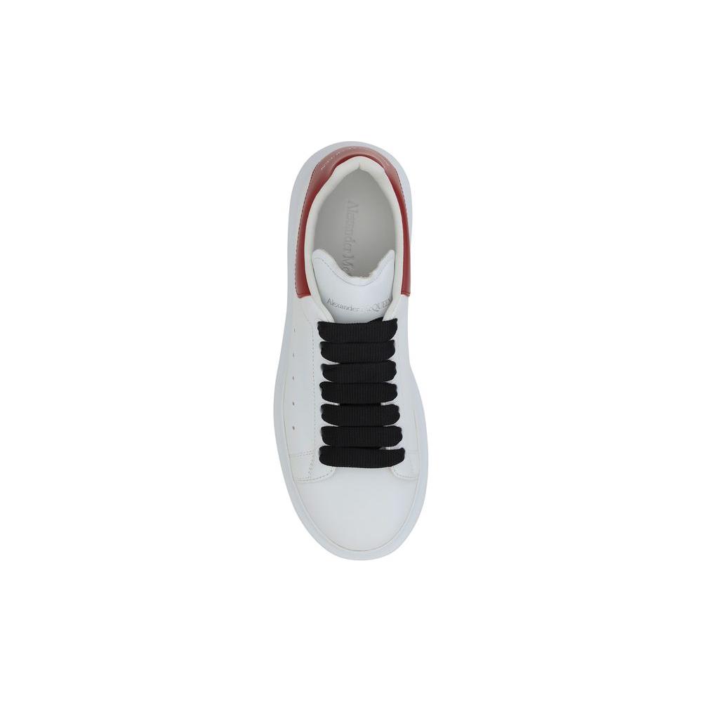 Alexander McQueen Leather Sneakers Alexander McQueen Gray
