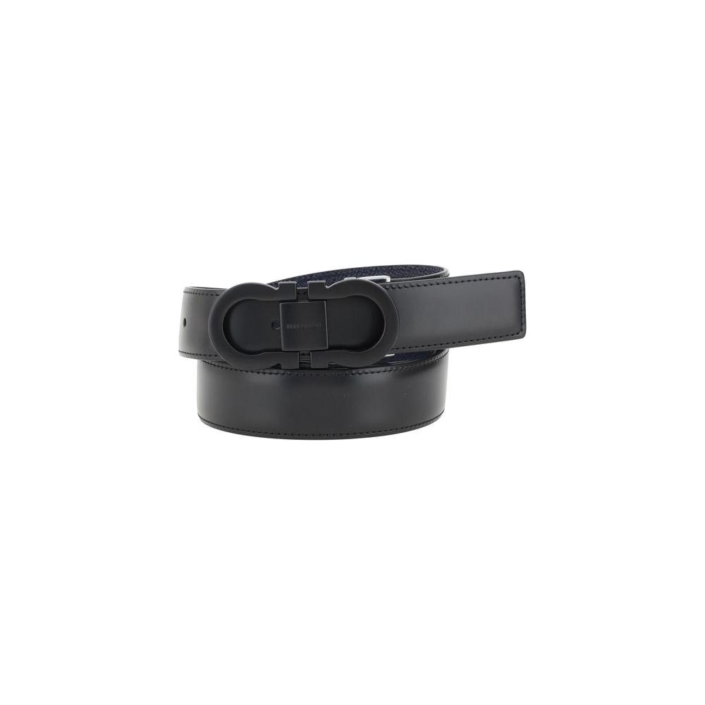 Ferragamo Reversible Belt Ferragamo Dark Slate Gray
