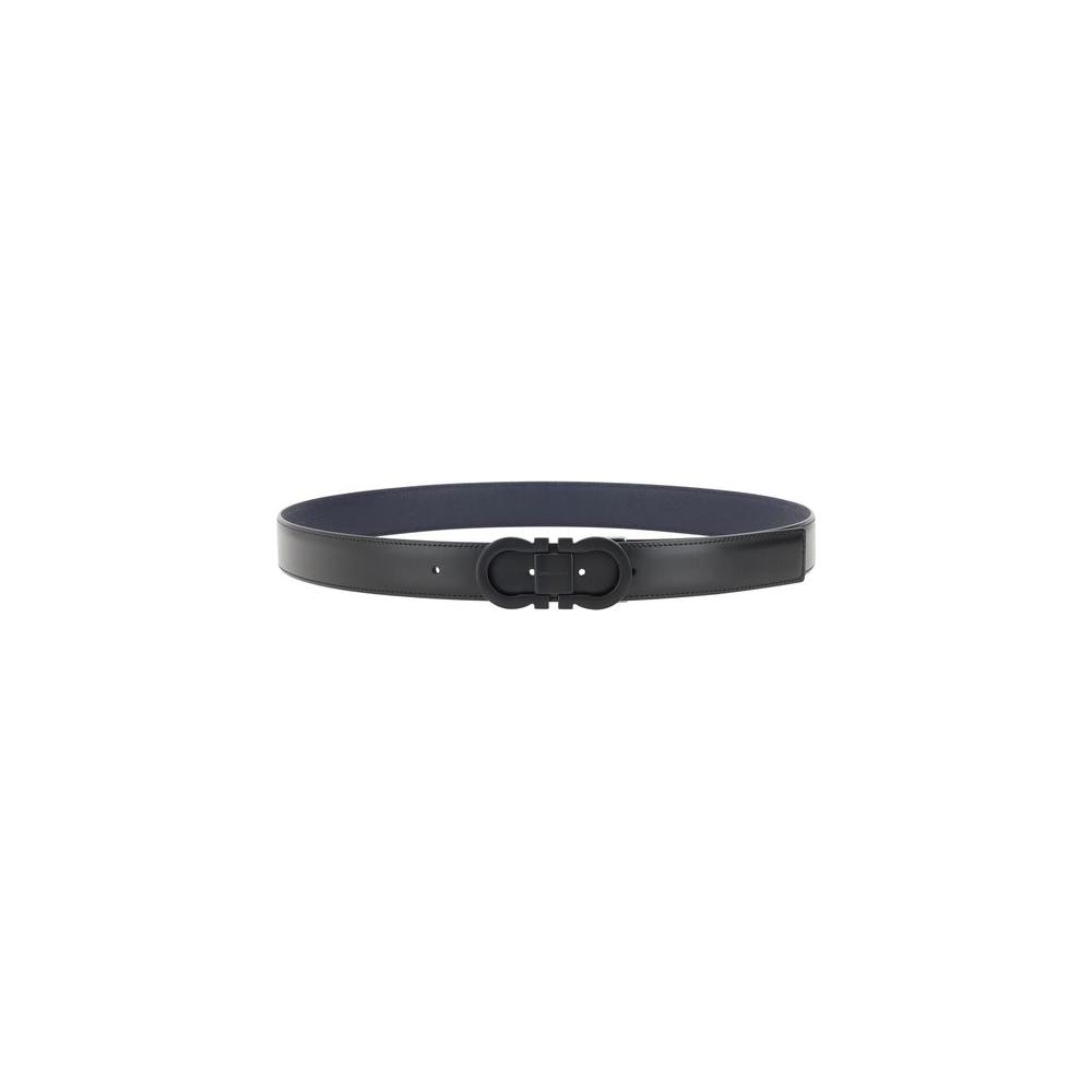 Ferragamo Reversible Belt Ferragamo Dark Slate Gray
