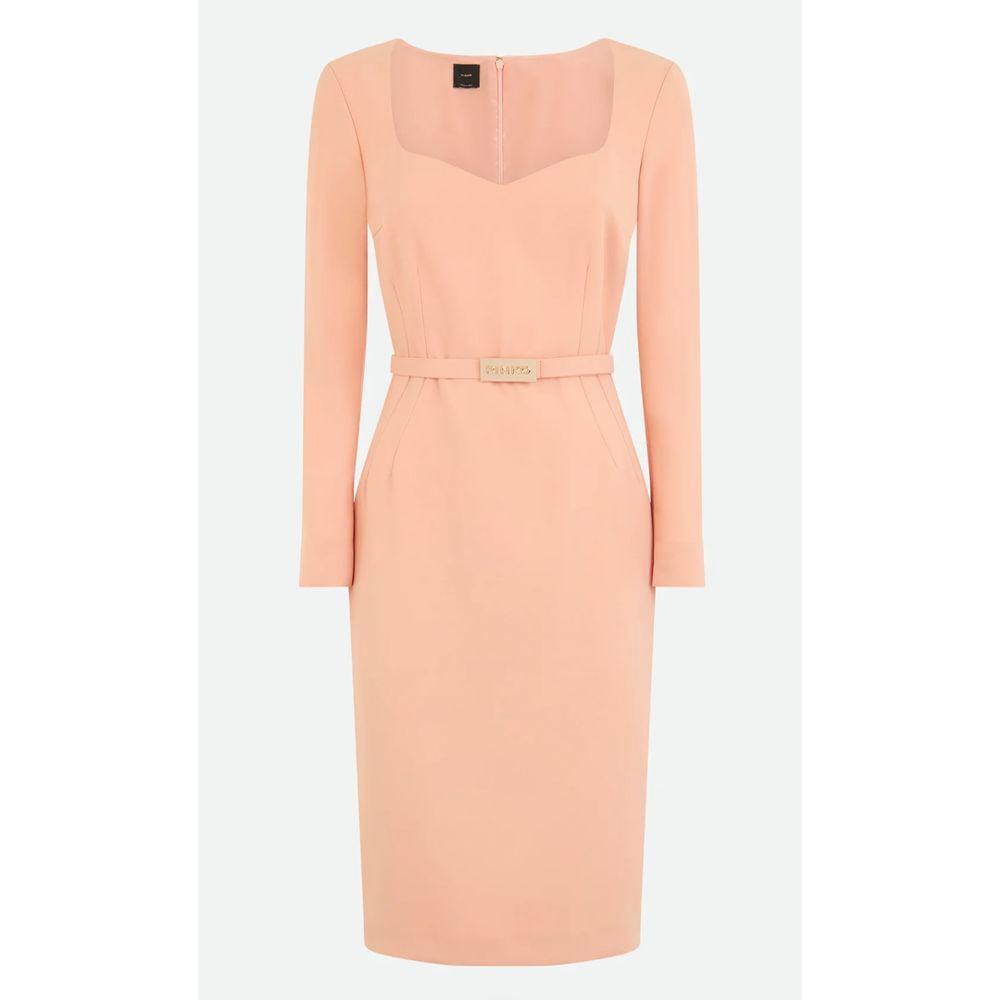 PINKO Pink Polyester Dress PINKO Bisque