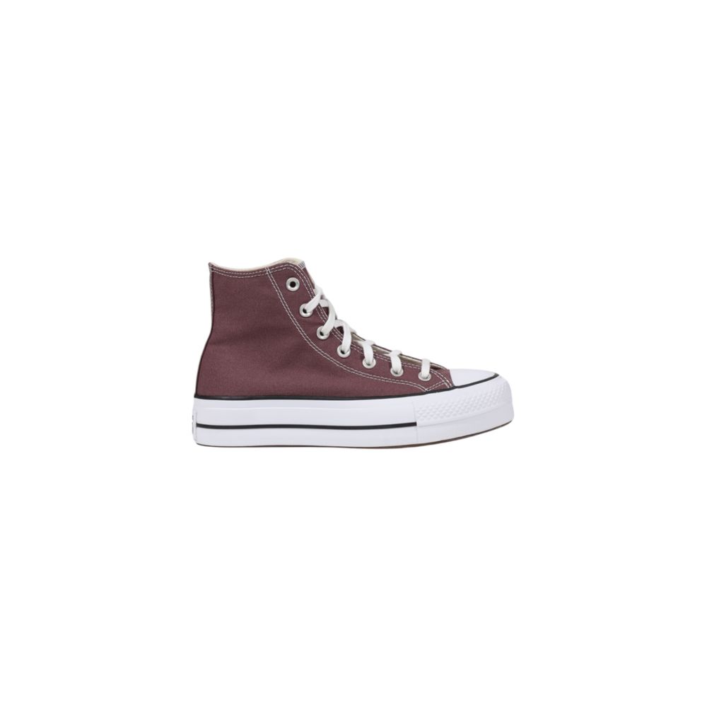 Converse Purple Fabric Sneaker Converse Light Gray