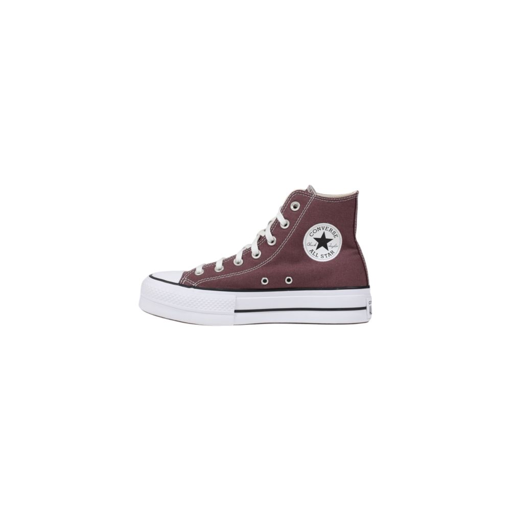 Converse Purple Fabric Sneaker Converse Light Gray