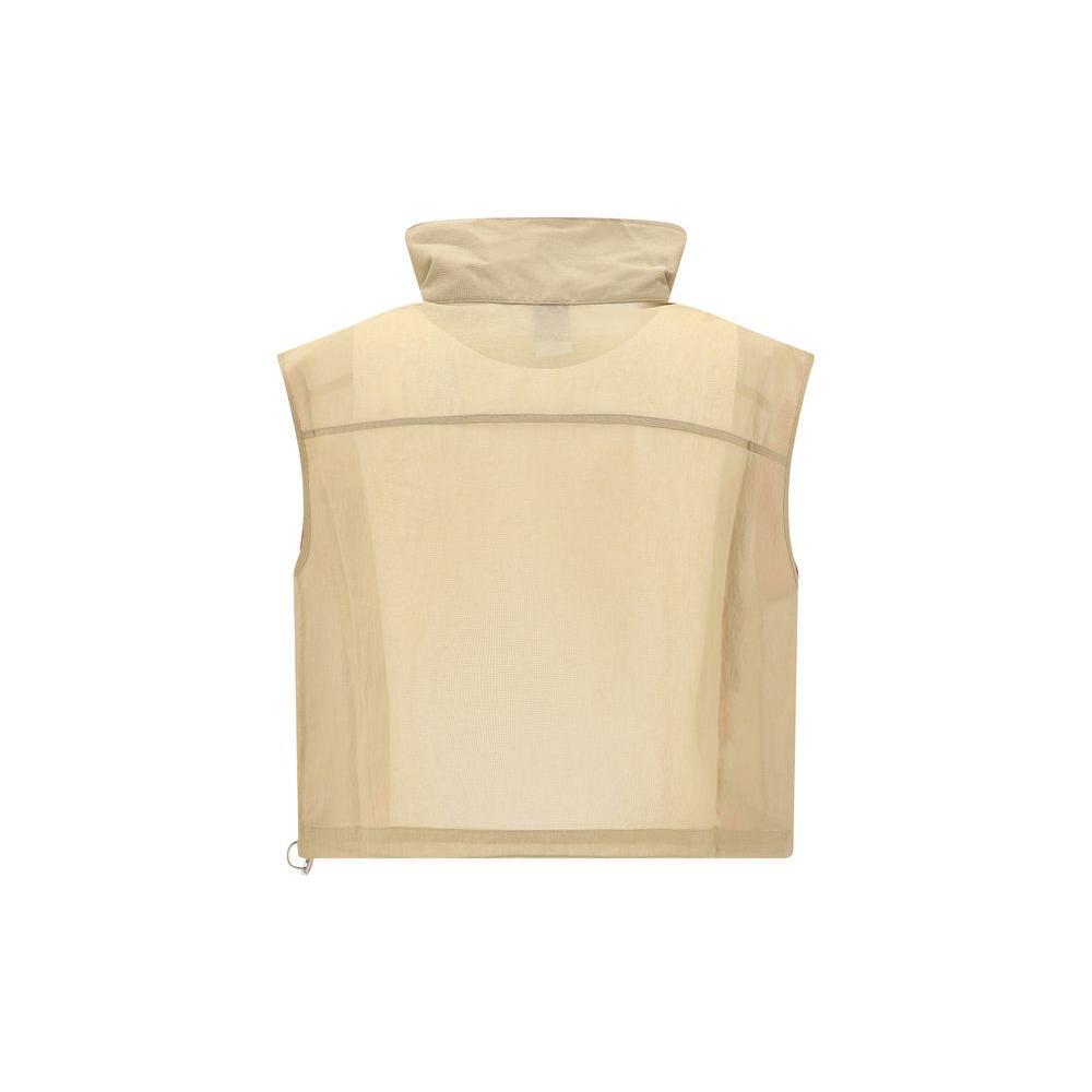 PINKO Cropped Gilet Jacket