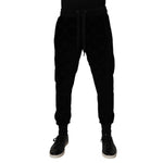 Dolce & Gabbana Black Cotton Jogger Men Sweatpants Pants PAN75185-48