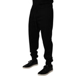 Dolce & Gabbana Black Cotton Blend Jogger Sweatpants Pants 1728,67345645728,Black,Clothing,Dolce & Gabbana,IT52 | XL,Jeans & Pants - Men - Clothing,Material: 70% Cotton 30% Nylon,Men,Men - Clothing,New with tags Dolce & Gabbana PAN75190-52