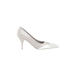 Prada Metallic Pumps 1728,72470364320,EU36/US6,EU37.5/US7.5,EU37/US7,EU38/US8,EU40/US10,New with tags,Prada,Pumps - Women - Shoes,Shoes,Silver,Women,Women - Shoes Prada PR-1I968NFA085049F0D32-EU36/US6