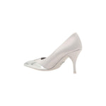 Prada Metallic Pumps 1728,72470364320,EU36/US6,EU37.5/US7.5,EU37/US7,EU38/US8,EU40/US10,New with tags,Prada,Pumps - Women - Shoes,Shoes,Silver,Women,Women - Shoes Prada PR-1I968NFA085049F0D32-EU36/US6