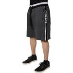 Dolce & Gabbana Dark Gray Cotton Bermuda Sweatshorts Shorts PAN75723-48