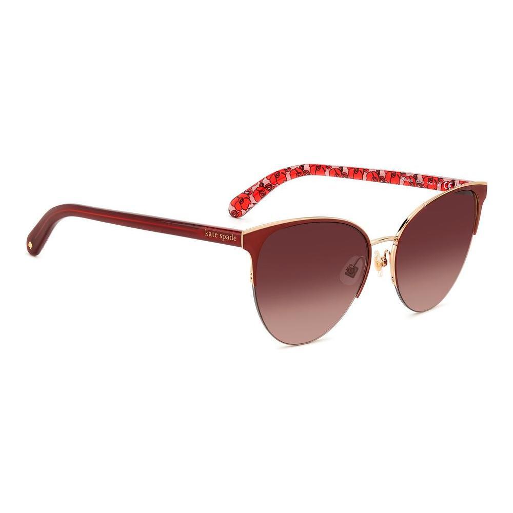 Kate Spade Red Metal Sunglasses
