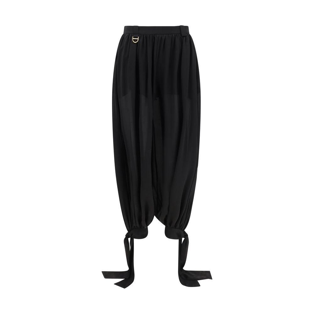 Chloé Silk Pants Chloé Black