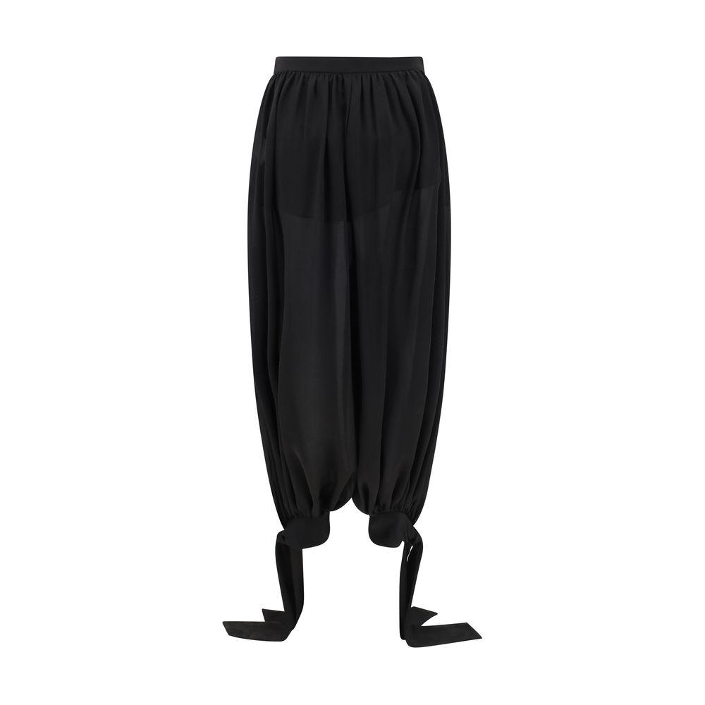 Chloé Silk Pants Chloé Black