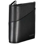 Calvin Klein Black Recycled Polyester Men Wallet CA-26293