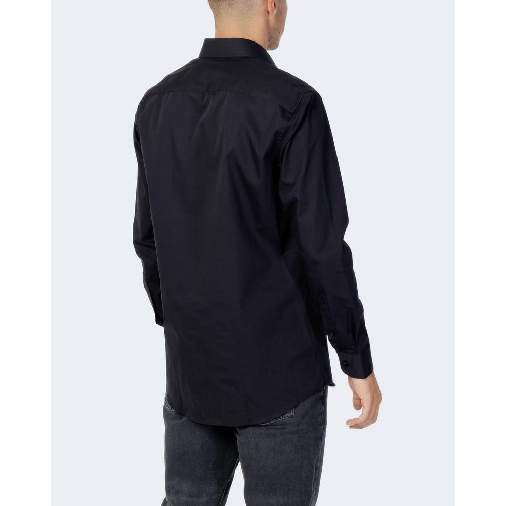 Selected Black Cotton Shirt Selected Lavender