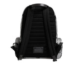 Dolce & Gabbana Polyester Gray Black DG Logo Plaque Backpack Bag BAG4379