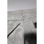Dolce & Gabbana Gray Cotton Stretch Men Slim Fit Denim Jeans