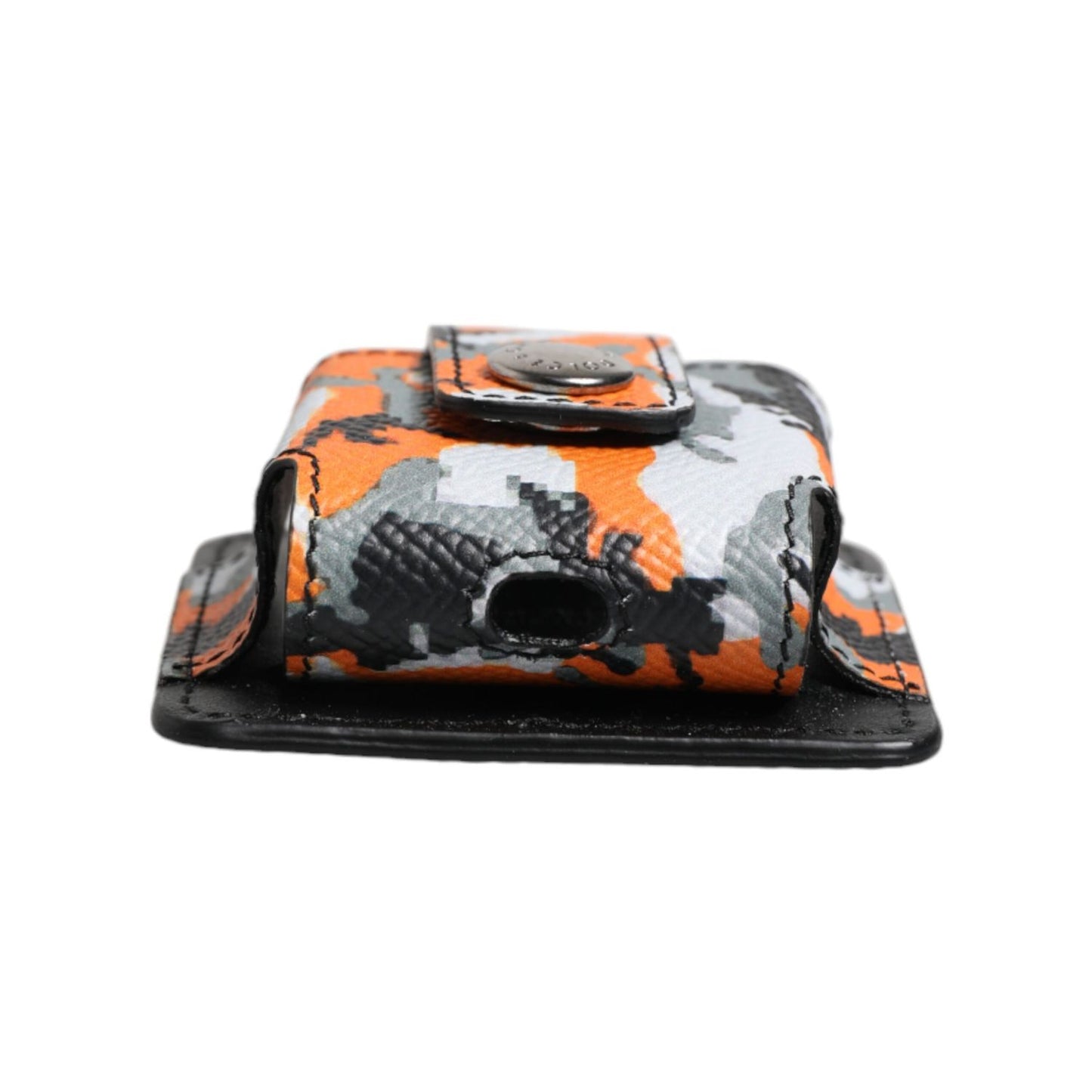 Dolce & Gabbana Multicolor Camouflage Leather Airpods Case SMY10699