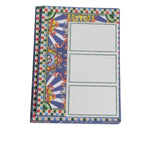 Dolce & Gabbana Multicolor Carretto Siciliano Envelope Post Card Holder SMY10644