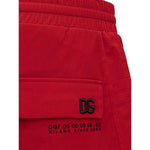 Dolce & Gabbana Red Polyamide Jeans & Pant 1728,67397976224,Clothing,Dolce & Gabbana,IT48 | M,Jeans & Pants - Men - Clothing,Men,Men - Clothing,New with tags,Red Dolce & Gabbana DO-8356665-IT48 | M