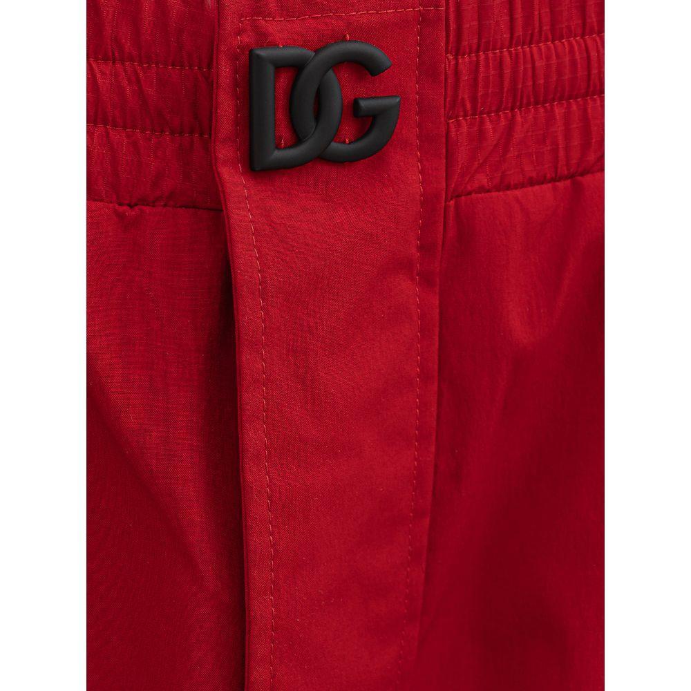 Dolce & Gabbana Red Polyamide Jeans & Pant 1728,67397976224,Clothing,Dolce & Gabbana,IT48 | M,Jeans & Pants - Men - Clothing,Men,Men - Clothing,New with tags,Red Dolce & Gabbana DO-8356665-IT48 | M