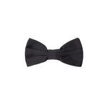 Dolce & Gabbana Black Silk Bowty DO-8279676-ONE SIZE