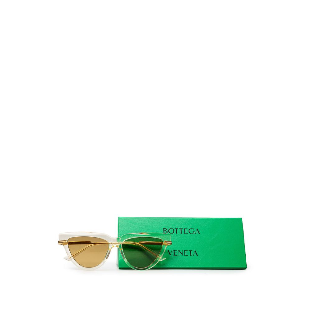 Bottega Veneta Beige Acetate Sunglasses Bottega Veneta Wheat