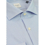 Bagutta Light Blue Cotton Men Shirt BA-15217-IT41 | L